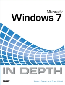 Microsoft Windows 7 in Depth, Paperback Book Microsoft Windows 7 in Depth, Paperback Book