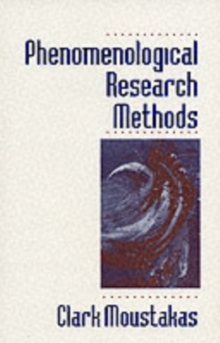 Phenomenological Research Methods, Paperback Book Phenomenological Research Methods, Paperback Book
