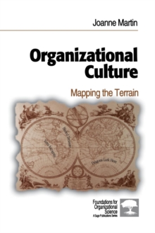 Organizational Culture : Mapping the Terrain, Paperback Book Organizational Culture : Mapping the Terrain, Paperback Book