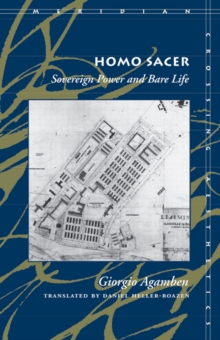 Homo Sacer : Sovereign Power and Bare Life, Paperback Book Homo Sacer : Sovereign Power and Bare Life, Paperback Book