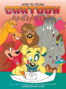 How To Draw Cartoon Animals, Paperback Book How To Draw Cartoon Animals, Paperback Book