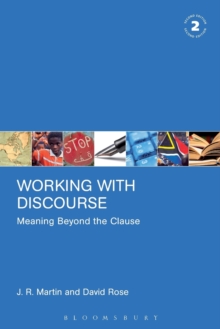 Working with Discourse : Meaning Beyond the Clause, Paperback Working with Discourse : Meaning Beyond the Clause, Paperback