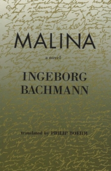 Malina : A Novel, Paperback Book Malina : A Novel, Paperback Book