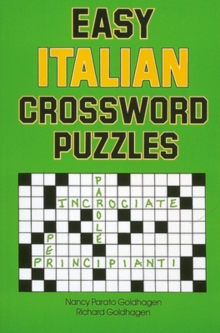 Easy Italian Crossword Puzzles, Paperback Book Easy Italian Crossword Puzzles, Paperback Book