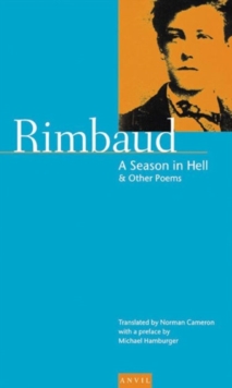A Season in Hell : and Other Poems, Paperback Book A Season in Hell : and Other Poems, Paperback Book