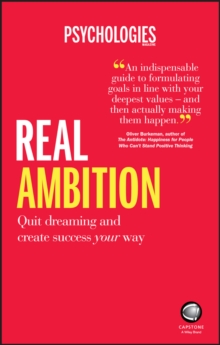 Real Ambition - Quit Dreaming and Create Success Your Way, Paperback Book Real Ambition - Quit Dreaming and Create Success Your Way, Paperback Book
