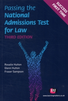 Passing the National Admissions Test for Law (LNAT), Paperback Book Passing the National Admissions Test for Law (LNAT), Paperback Book