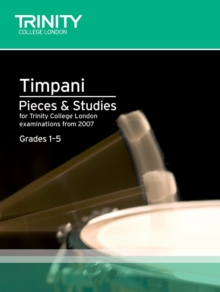 Percussion Exam Pieces & Studies Timpani: Grades 1-5, Sheet music Book Percussion Exam Pieces & Studies Timpani: Grades 1-5, Sheet music Book