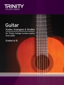 Guitar & Plectrum Guitar Scales & Exercises Grade 6-8 from 2016, Paperback Book Guitar & Plectrum Guitar Scales & Exercises Grade 6-8 from 2016, Paperback Book