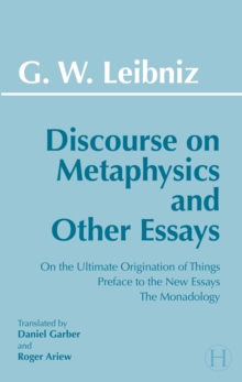 Discourse on Metaphysics and Other Essays, Paperback Book Discourse on Metaphysics and Other Essays, Paperback Book