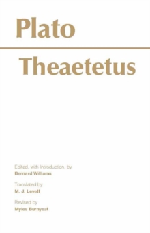 Theaetetus, Paperback Theaetetus, Paperback
