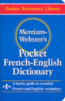 Merriam Webster Pocket French-English Dictionary, Paperback Book Merriam Webster Pocket French-English Dictionary, Paperback Book