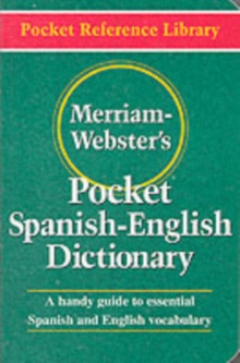 Merriam Webster's Pocket Spanish-English Dictionary, Paperback Book Merriam Webster's Pocket Spanish-English Dictionary, Paperback Book