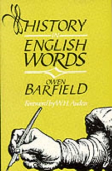 History in English Words, Paperback Book History in English Words, Paperback Book