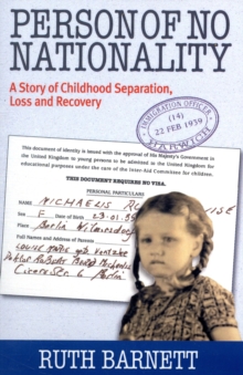 Person of No Nationality : A Story of Childhood Loss and Recovery, Paperback Book Person of No Nationality : A Story of Childhood Loss and Recovery, Paperback Book