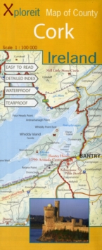 Xploreit Map of County Cork, Ireland, Sheet map, folded Book Xploreit Map of County Cork, Ireland, Sheet map, folded Book