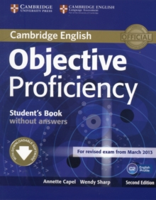Objective Proficiency Student's Book without Answers with Downloadable Software, Mixed media product Book Objective Proficiency Student's Book without Answers with Downloadable Software, Mixed media product Book