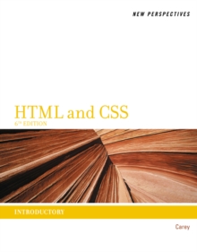 New Perspectives on HTML and CSS : Introductory, Paperback Book New Perspectives on HTML and CSS : Introductory, Paperback Book
