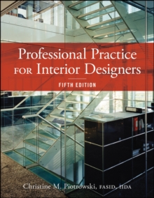 Professional Practice for Interior Designers, Hardback Book Professional Practice for Interior Designers, Hardback Book