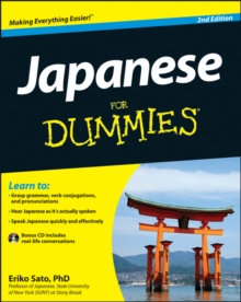 Japanese For Dummies, Paperback Book Japanese For Dummies, Paperback Book