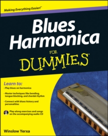 Blues Harmonica For Dummies, Paperback Book Blues Harmonica For Dummies, Paperback Book