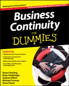 Business Continuity For Dummies, Paperback Book Business Continuity For Dummies, Paperback Book