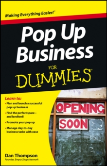 Pop-Up Business For Dummies, Paperback Pop-Up Business For Dummies, Paperback