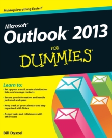 Outlook 2013 For Dummies, Paperback Outlook 2013 For Dummies, Paperback