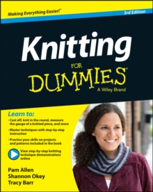 Knitting For Dummies, Paperback Book Knitting For Dummies, Paperback Book
