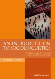 An Introduction to Sociolinguistics, Paperback Book An Introduction to Sociolinguistics, Paperback Book