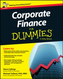 Corporate Finance For Dummies, Paperback Book Corporate Finance For Dummies, Paperback Book