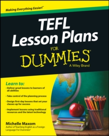 TEFL Lesson Plans For Dummies, Paperback Book TEFL Lesson Plans For Dummies, Paperback Book
