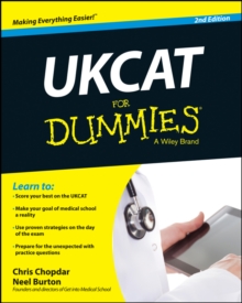 UKCAT For Dummies, Paperback Book UKCAT For Dummies, Paperback Book
