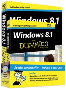 Windows 8.1 for Dummies Book+dvd Bundle, Paperback Book Windows 8.1 for Dummies Book+dvd Bundle, Paperback Book