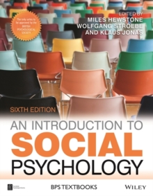 An Introduction to Social Psychology, Paperback Book An Introduction to Social Psychology, Paperback Book