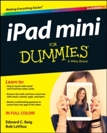 iPad Mini For Dummies, Paperback Book iPad Mini For Dummies, Paperback Book