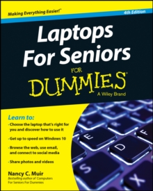 Laptops for Seniors For Dummies, Paperback Book Laptops for Seniors For Dummies, Paperback Book