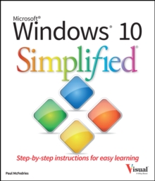 Windows 10 Simplified, Paperback Book Windows 10 Simplified, Paperback Book