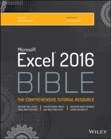 Excel 2016 Bible, Paperback Book Excel 2016 Bible, Paperback Book