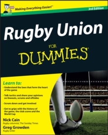 Rugby Union For Dummies, Paperback Book Rugby Union For Dummies, Paperback Book