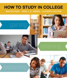 How to Study in College, Paperback Book How to Study in College, Paperback Book