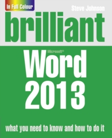 Brilliant Word 2013, Paperback Book Brilliant Word 2013, Paperback Book