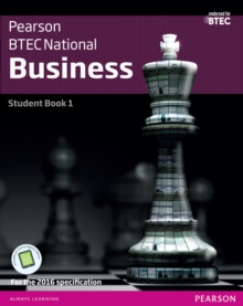 BTEC Nationals Business : For the 2016 Specifications Student Book + Activebook 1, Mixed media product Book BTEC Nationals Business : For the 2016 Specifications Student Book + Activebook 1, Mixed media product Book