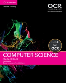 GCSE Computer Science for OCR Student Book, Paperback Book GCSE Computer Science for OCR Student Book, Paperback Book