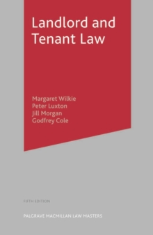 Landlord and Tenant Law, Paperback Book Landlord and Tenant Law, Paperback Book