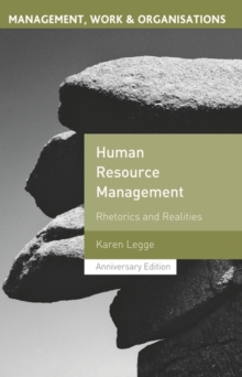 Human Resource Management : Rhetorics and Realities, Paperback Book Human Resource Management : Rhetorics and Realities, Paperback Book