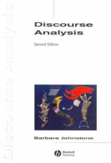 Discourse Analysis, Paperback Book Discourse Analysis, Paperback Book