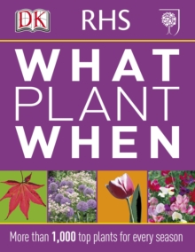RHS What Plant When, Paperback Book RHS What Plant When, Paperback Book