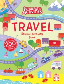 Travel Sticker Activity Book, Paperback Book Travel Sticker Activity Book, Paperback Book