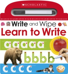 Write and Wipe: Learn to Write, Board book Book Write and Wipe: Learn to Write, Board book Book